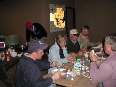 Dinner at Ski Hut