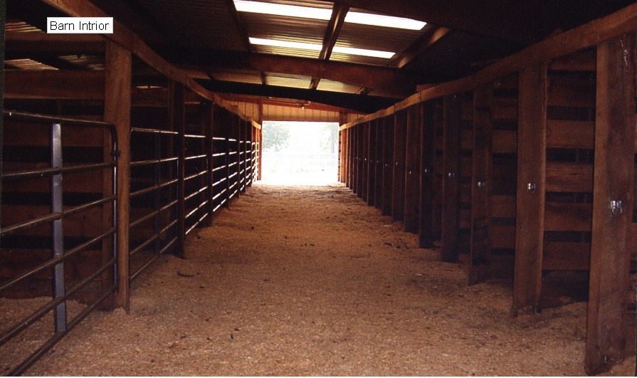 Barn interior