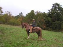 10/28/02 12:55  PM -  Ann Eichenberger and her Sunny